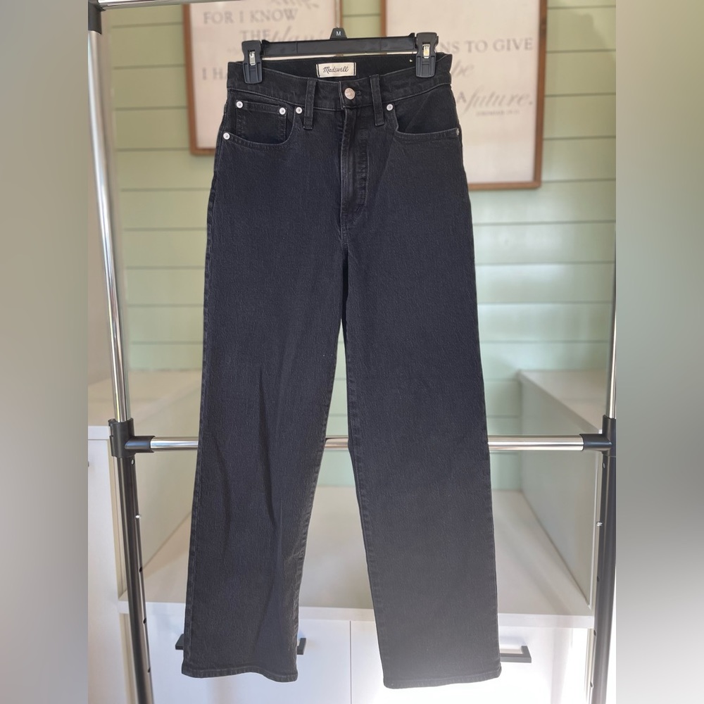 Madewell Perfect Vintage Wide Leg Jean. 26